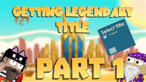 GETTING LEGENDARY TITLE! .